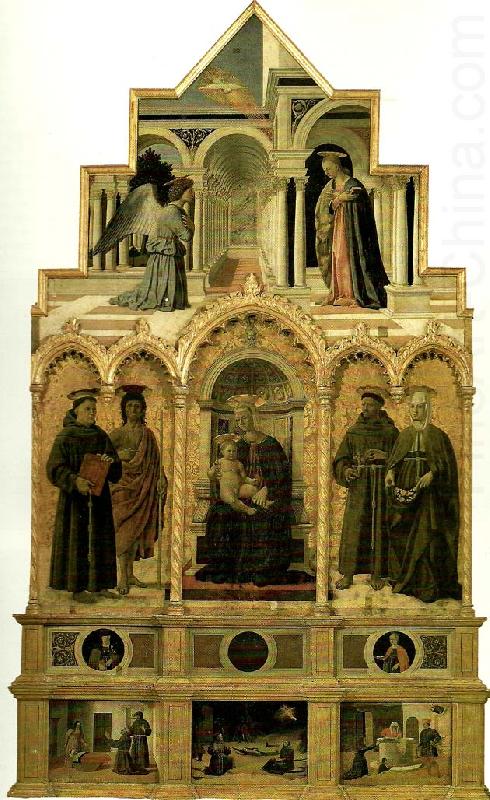 polyptych of saint anthony, Piero della Francesca